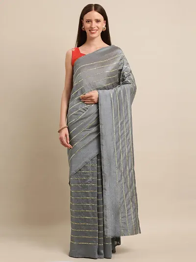 WOMANS BRASSO SAREE WITH BLOUSE PIECE