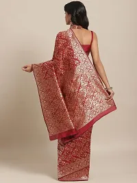 Classic Art Silk Saree with Blouse Piece for Women-thumb1