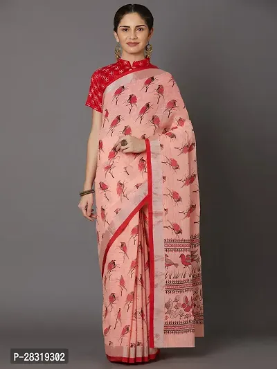 SHAVYA Self DesignWoven Banarasi Saree For Women Multicolor Color