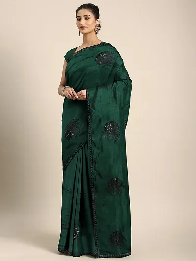 Best Selling Silk Blend Saree with Blouse piece 