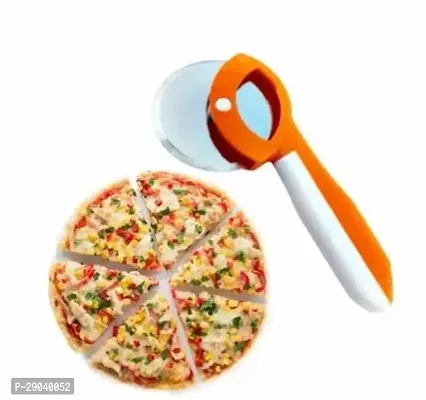 Useful Stainless Steel Blade with Solid Plastic Handle Pizza Cutter