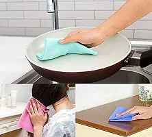 Magic Towel Drying Reusable Water Absorbent Cleaning Cloth for Kitchen (pack of 2)-thumb3