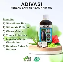 Adivasi Herbal Premium quality hair oil for hair Regrowth Hair Oil (100ML)-thumb1