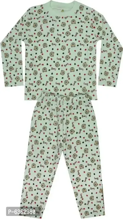 Cotton Printed Top and Bottom Set-thumb0