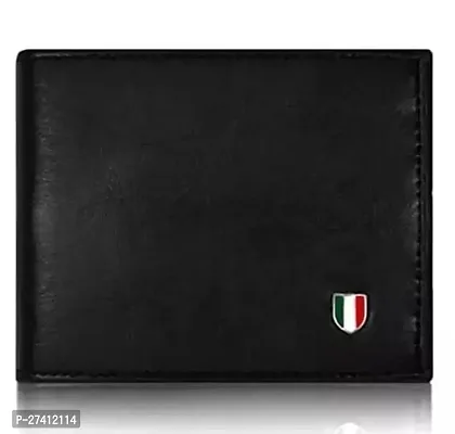 Stylish Solid Short Length Two Fold Wallet For Men-thumb0