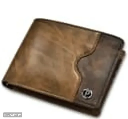 Stylish Solid Short Length Two Fold Wallet For Men-thumb0