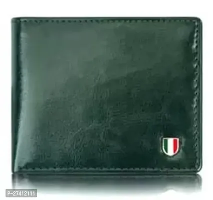 Stylish Solid Short Length Two Fold Wallet For Men-thumb0