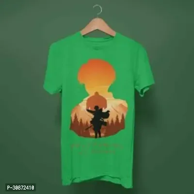 Stylish and Comfortable T-Shirts: Perfect for Casual Wear, Sports, and Everyday Activities in Green color