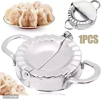 Stainless Steel Momos Maker Mould Shapes Dumpling Dough Press Cooking Tool