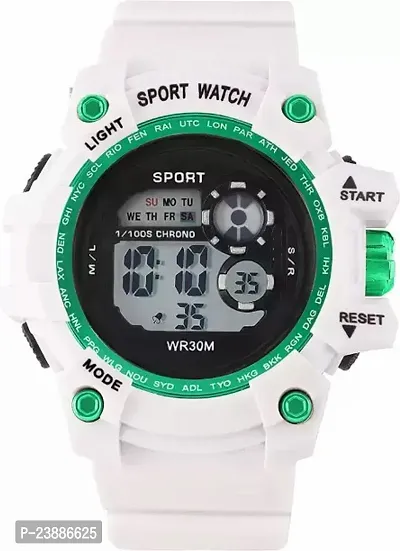 Waterproof Digital Sports Watch for Mens-thumb0