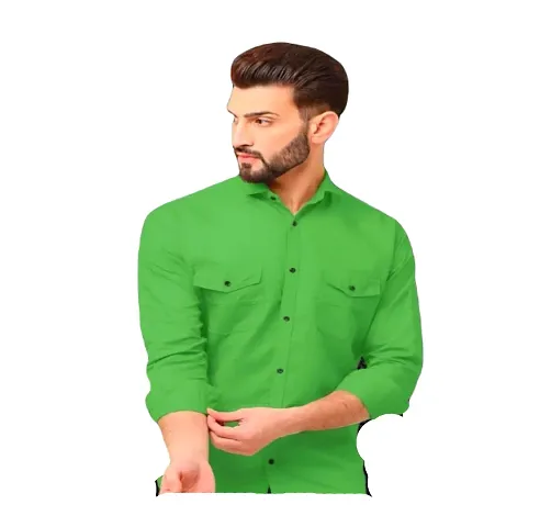 Stylish Double Pocket Shirts For Men Cargo Shirts