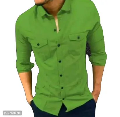 Reliable Cotton Blend Casual Shirts For Men