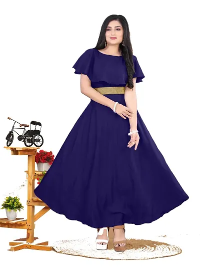 Stylish Crepe Dress For Women