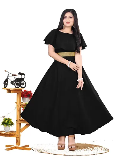 Stylish Crepe Dress For Women