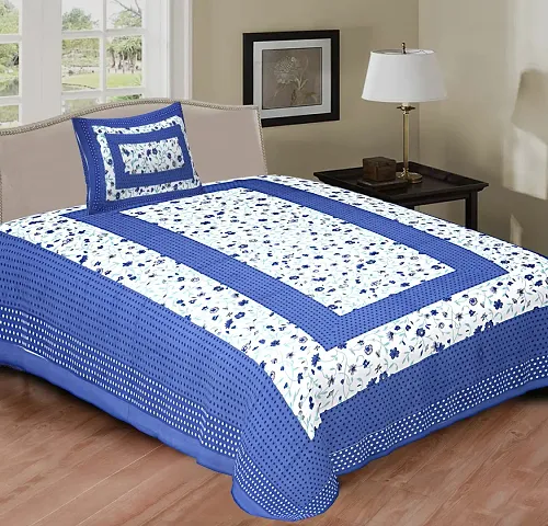 Cotton Printed Single Bedsheets Vol 4