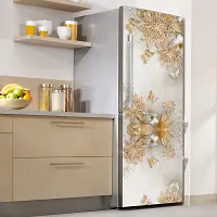 Self-Adhesive Decorarative Waterproof PVC Vinyl Print Door Sticker-thumb1