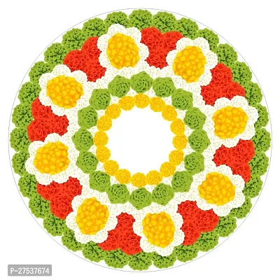 Beautiful Decorative Rangoli Sticker For Puja Room / Holi / Diwali Festivals Home Decorati