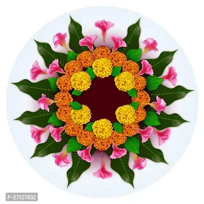 Beautiful Decorative Rangoli Sticker For Puja Room / Holi / Diwali Festivals Home Decorati