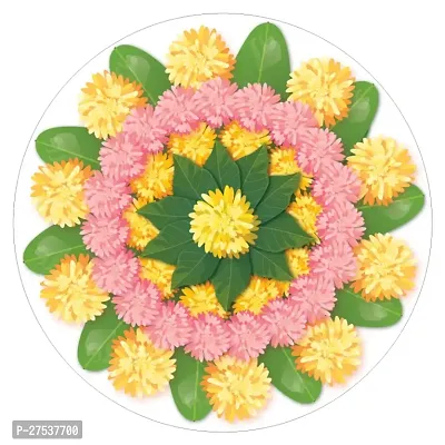 Beautiful Decorative Rangoli Sticker For Puja Room / Holi / Diwali Festivals Home Decorati