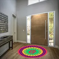 Beautiful Decorative Rangoli Sticker For Puja Room / Holi / Diwali Festivals Home Decorati-thumb2