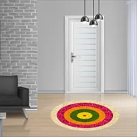 Beautiful Decorative Rangoli Sticker For Puja Room / Holi / Diwali Festivals Home Decorati-thumb1