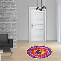 Beautiful Decorative Rangoli Sticker For Puja Room / Holi / Diwali Festivals Home Decorati-thumb3