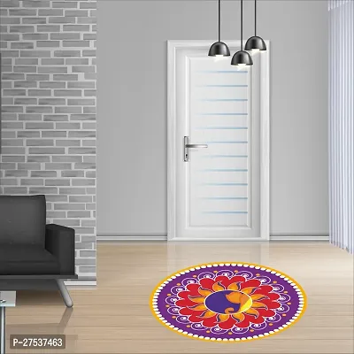 Beautiful Decorative Rangoli Sticker For Puja Room / Holi / Diwali Festivals Home Decorati-thumb4