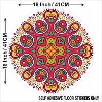 Beautiful Decorative Rangoli Sticker For Puja Room / Holi / Diwali Festivals Home Decorati-thumb4