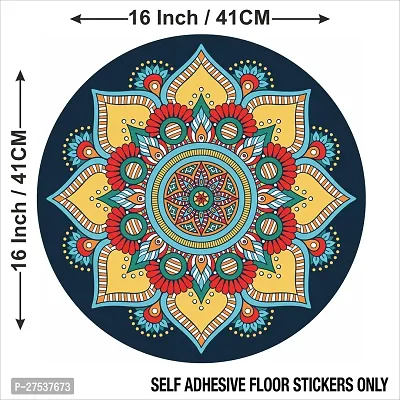 Beautiful Decorative Rangoli Sticker For Puja Room / Holi / Diwali Festivals Home Decorati-thumb5