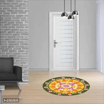 Beautiful Decorative Rangoli Sticker For Puja Room / Holi / Diwali Festivals Home Decorati-thumb2