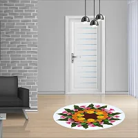 Beautiful Decorative Rangoli Sticker For Puja Room / Holi / Diwali Festivals Home Decorati-thumb2