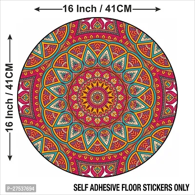 Beautiful Decorative Rangoli Sticker For Puja Room / Holi / Diwali Festivals Home Decorati-thumb5