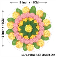 Beautiful Decorative Rangoli Sticker For Puja Room / Holi / Diwali Festivals Home Decorati-thumb3