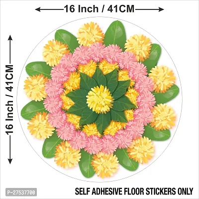 Beautiful Decorative Rangoli Sticker For Puja Room / Holi / Diwali Festivals Home Decorati-thumb4