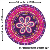 Beautiful Decorative Rangoli Sticker For Puja Room / Holi / Diwali Festivals Home Decorati-thumb3