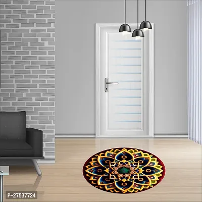 Beautiful Decorative Rangoli Sticker For Puja Room / Holi / Diwali Festivals Home Decorati-thumb3