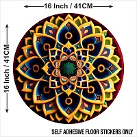 Beautiful Decorative Rangoli Sticker For Puja Room / Holi / Diwali Festivals Home Decorati-thumb4