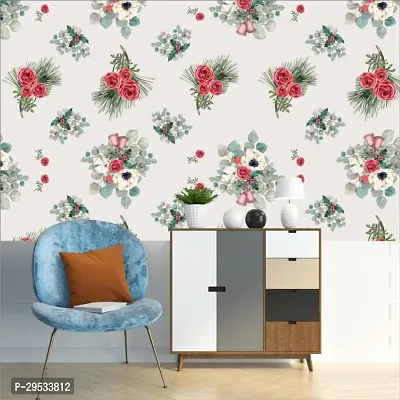 Sai Arts Self Adhesive Wallpaper Wall Sticker for Home Decor, Living Room/ Bedroom/ Hall/ Kitchen/ Office (Size 42 x 150 CM each Roll)