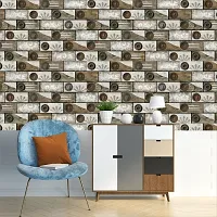 Sai Arts Self Adhesive Wallpaper Wall Sticker for Home Decor, Living Room/ Bedroom/ Hall/ Kitchen/ Office (Size 42 x 150 CM each Roll)-thumb4