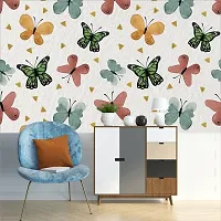 Sai Arts Self Adhesive Wallpaper Wall Sticker for Home Decor, Living Room/ Bedroom/ Hall/ Kitchen/ Office (Size 42 x 150 CM each Roll)-thumb2