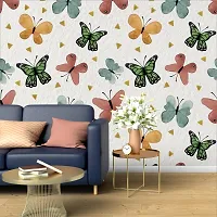 Sai Arts Self Adhesive Wallpaper Wall Sticker for Home Decor, Living Room/ Bedroom/ Hall/ Kitchen/ Office (Size 42 x 150 CM each Roll)-thumb3