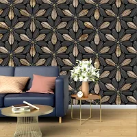 Sai Arts Self Adhesive Wallpaper Wall Sticker for Home Decor, Living Room/ Bedroom/ Hall/ Kitchen/ Office (Size 42 x 150 CM each Roll)-thumb2