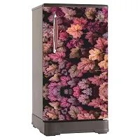 Decorative Single Door, Double Door Self-Adhesive, Waterproof Fridge Sticker/Wallpaper/Poster PVC Vinyl Print (Size 24x49.5 Inch)-thumb4