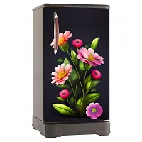 Decorative Single Door, Double Door Self-Adhesive, Waterproof Fridge Sticker/Wallpaper/Poster PVC Vinyl Print (Size 24x49.5 Inch)-thumb4