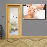 Women's Beauty Parlor Wall Sticker for Saloon, Shops, Hall, Home Deacute;cor (Size 61x42 Cm)-thumb3