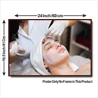 Women's Beauty Parlor Wall Sticker for Saloon, Shops, Hall, Home Deacute;cor (Size 61x42 Cm)-thumb2