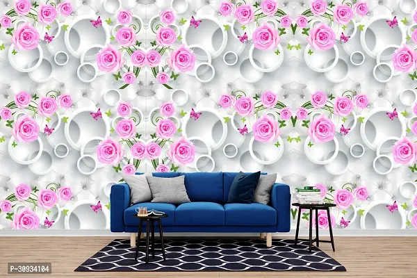 Sai Arts Self Adhesive Wallpaper Wall Sticker for Home Decor, Living Room/ Bedroom/ Hall/ Kitchen/ Office (Size 42 x 150 CM each Roll)