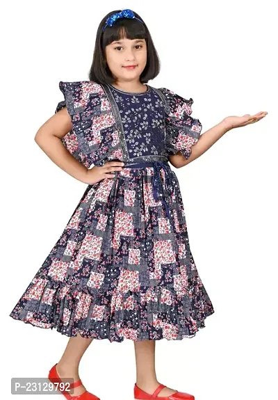 Stylish Cotton Frocks For Girl-thumb2