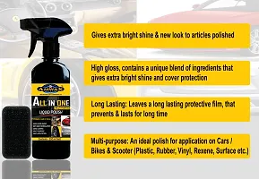 Amwax All In One Multipurpose Car and Bike Polish - Ultimate Shine and Protection (250ml)-thumb1