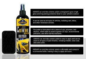 Amwax Gloss Shine Car and Bike Body Polish 200+200 ML-thumb3